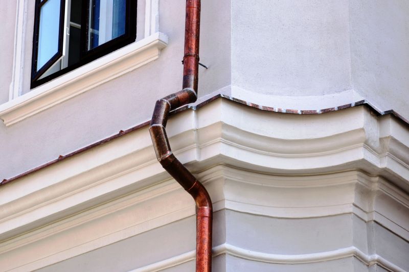 Copper Gutter Replacement detail