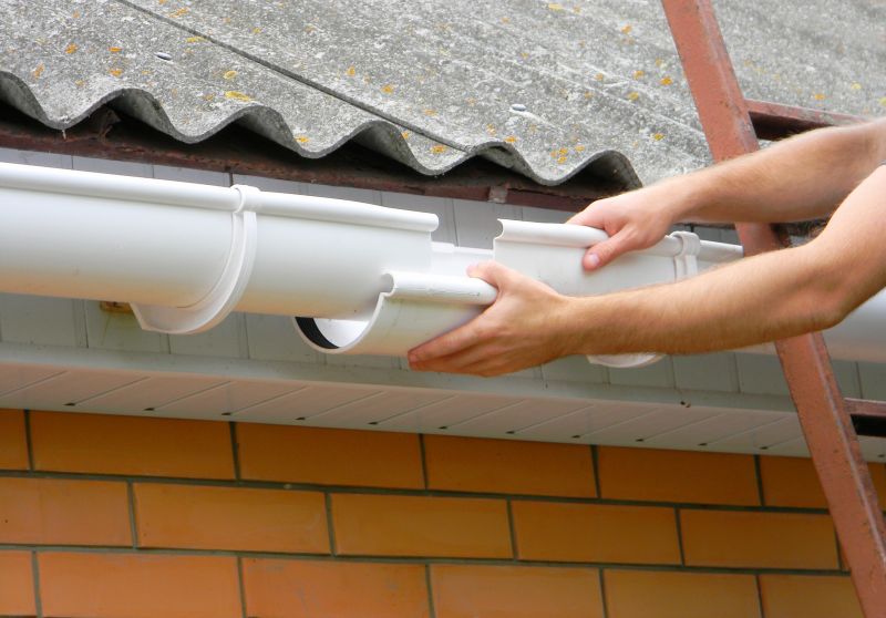 Patio Gutter Installation