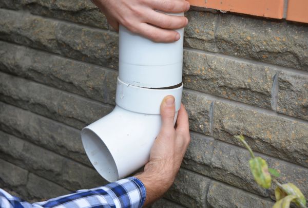 Drainage Downspout Repair in Carthage