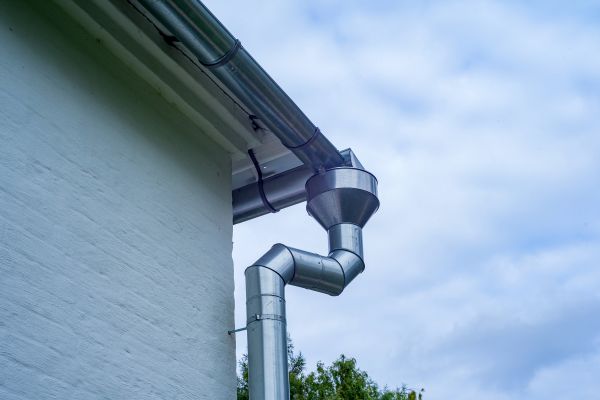 Metal Downspout Replacement in Carthage